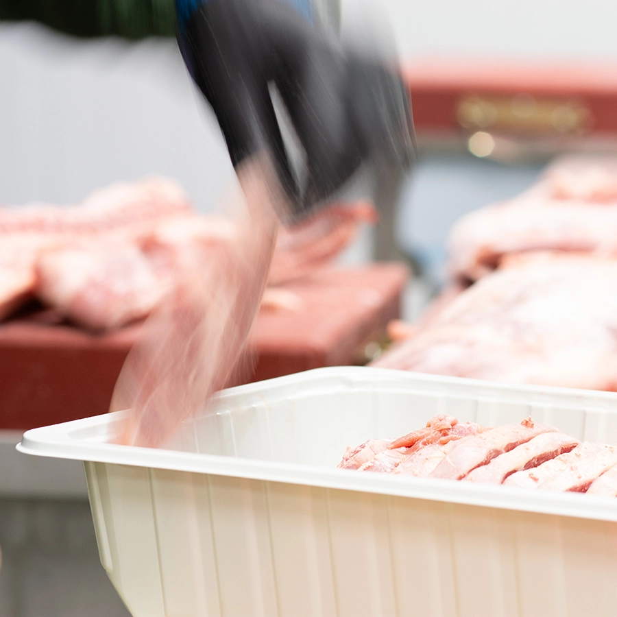 envasado de carne